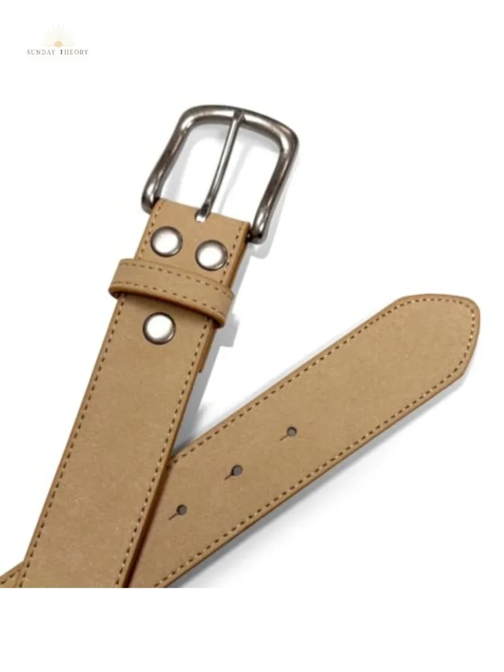 Genuine Suede Leather Belt 1.5